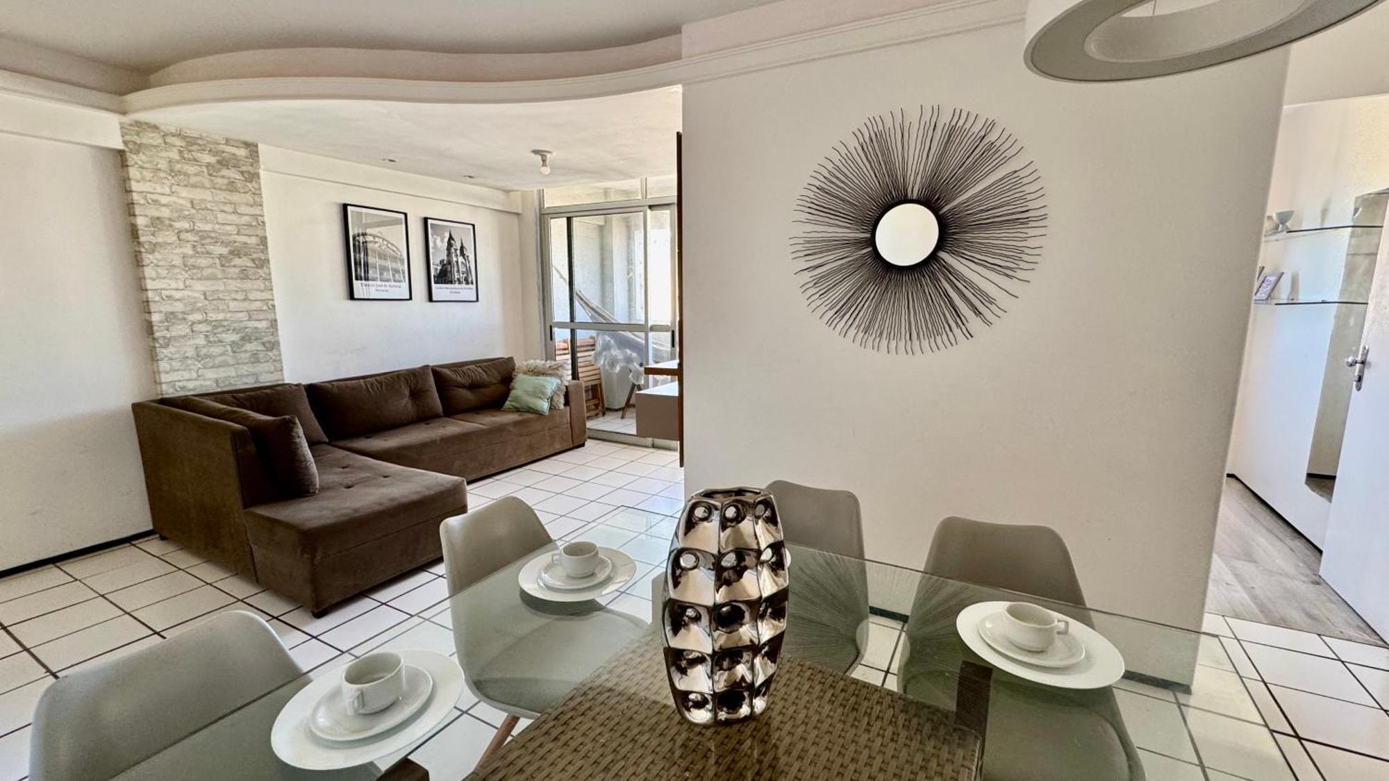Apartamento Praia De Iracema Com Vista Mar 福塔雷萨 外观 照片